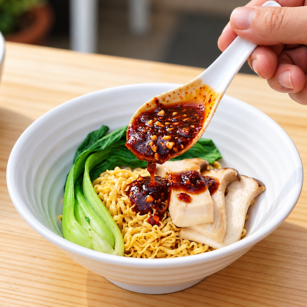 Sa tế nấm chay - Thương hiệu Thích Cay - A12