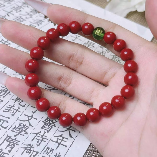 S14 Vòng Tay Chu Sa Đa Sắc 8mm