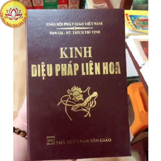 Kinh Diệu Pháp Liên Hoa Bìa Da