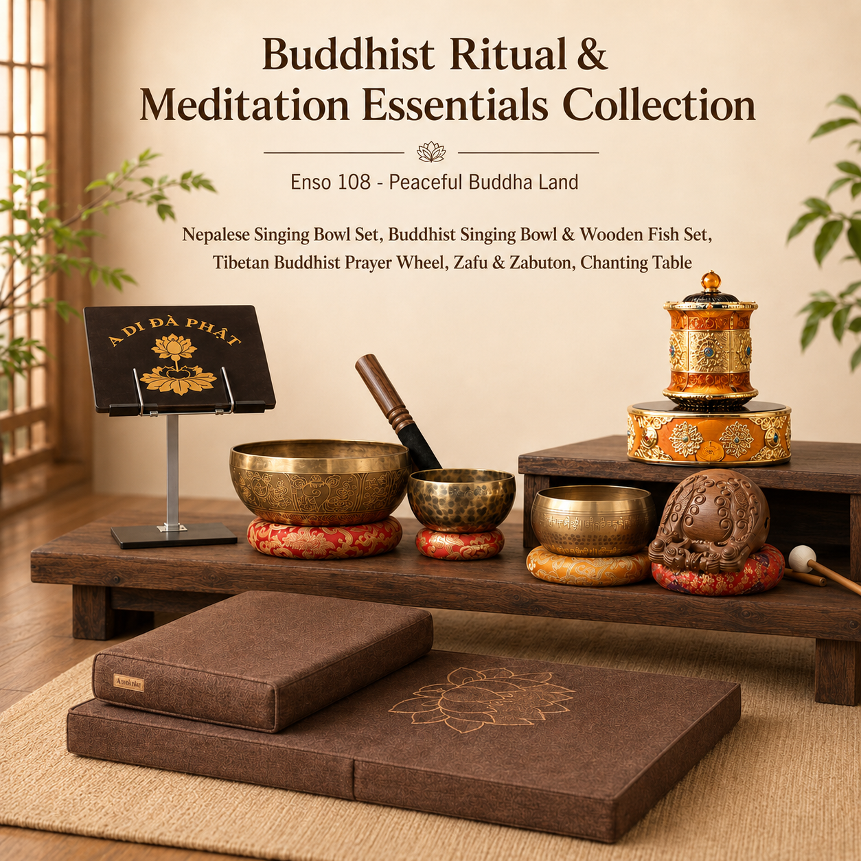Pháp Khí - Đồ Tụng Kinh Tại Gia