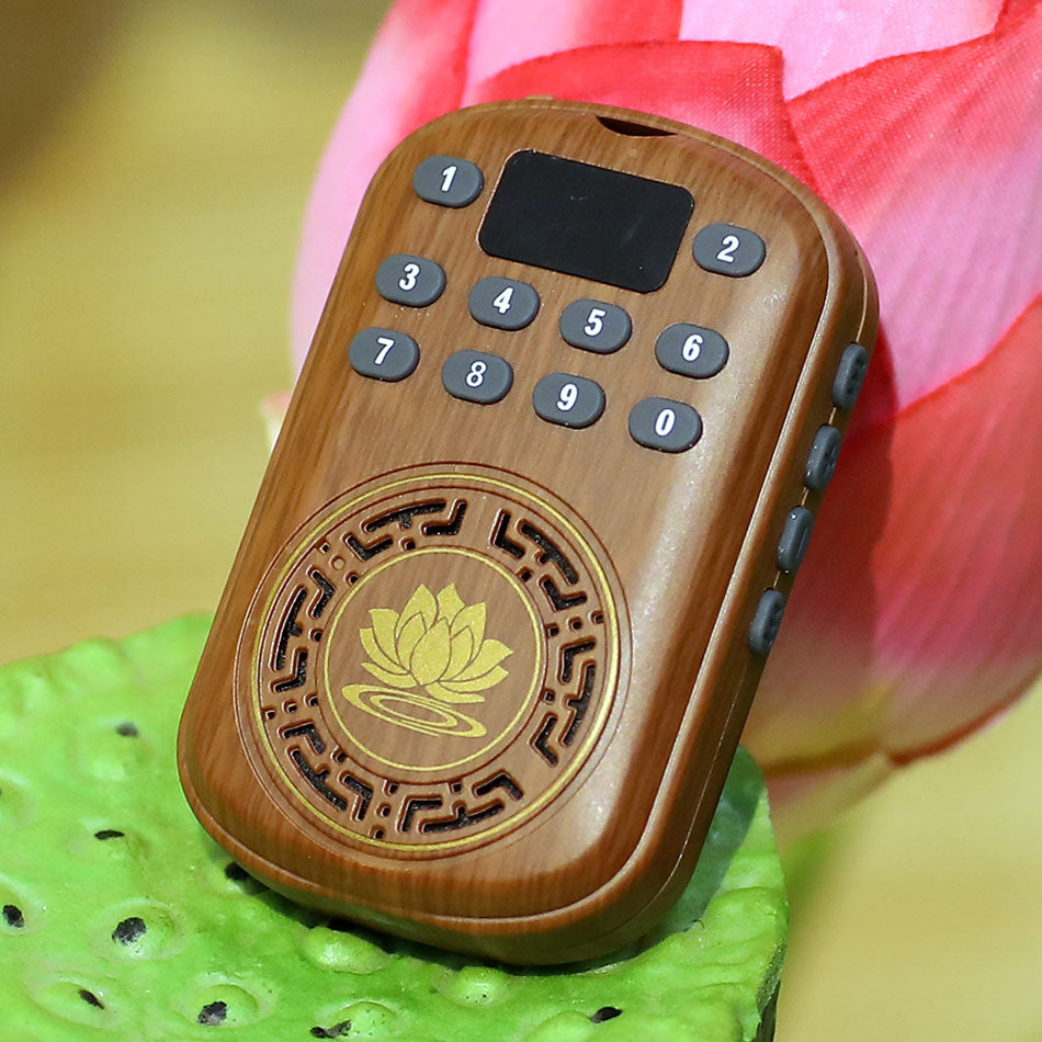 Máy Nghe Kinh Phật Mini Đeo Cổ, Cầm Tay Tiện Lợi 58 Bài