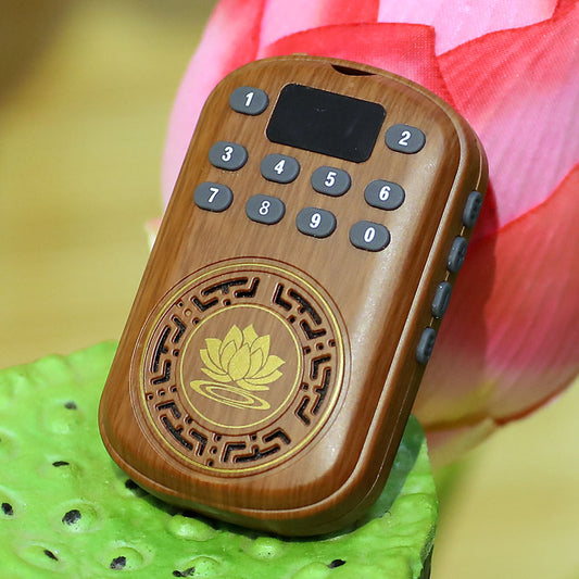 Máy Nghe Kinh Phật Mini Đeo Cổ, Cầm Tay Tiện Lợi 58 Bài
