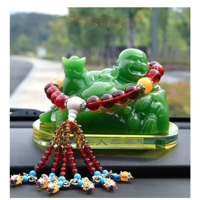 Tượng Phật Di Lặc Để Taplo Trên Xe, Trang Trí Bàn Làm Việc, Trang Trí Trong Nhà, Mang Lại May Mắn, Bình An
