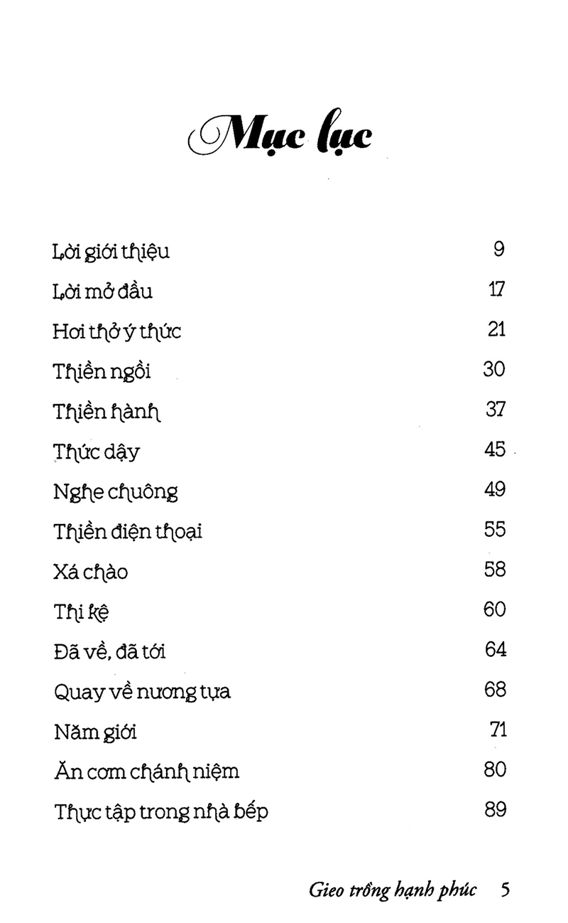 Gieo Trồng Hạnh Phúc (Tái Bản)