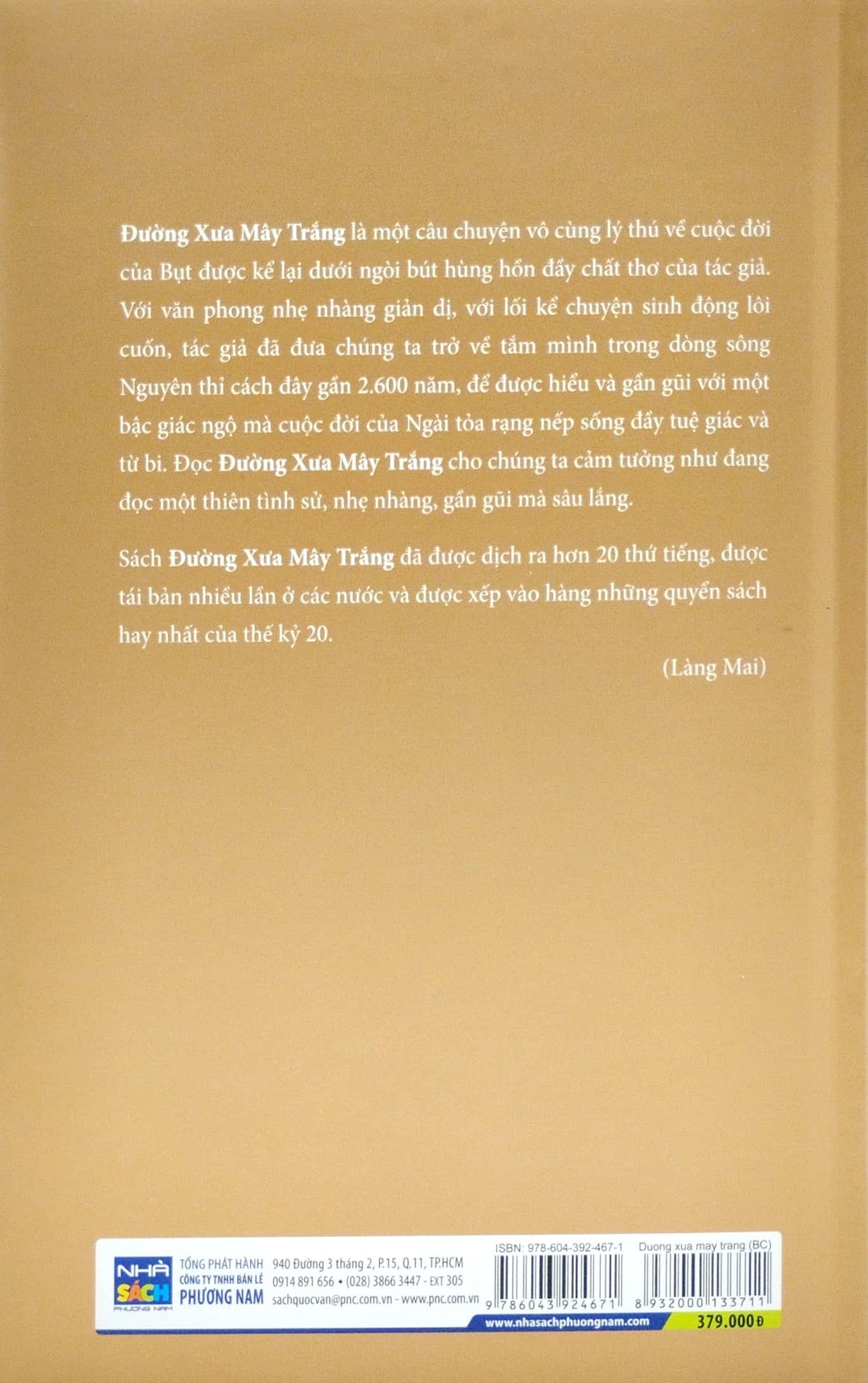 Đường xưa mây trắng (bìa mềm)