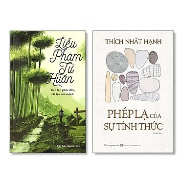 Combo 2 Cuốn Sách Hiểu Nhân Sinh & Làm Chủ Bản Thân: Liễu Phàm Tứ Huấn & Phép Lạ Của Sự Tỉnh Thức