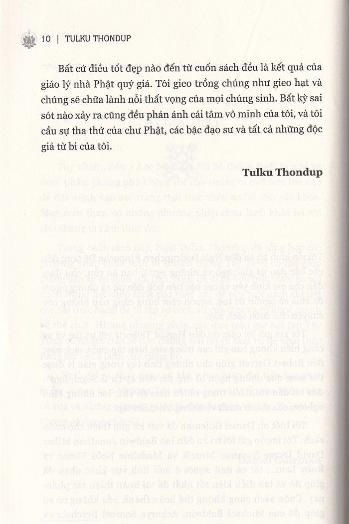 Thiền chữa lành thân và tâm