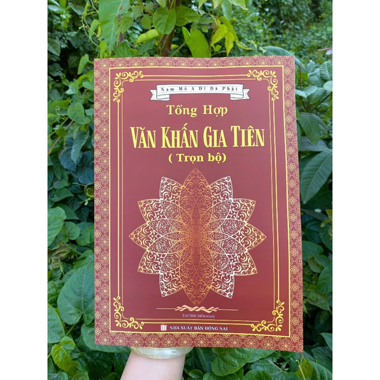 Sách - Tổng Hợp Văn Khấn Gia Tiên (trọn bộ) - Tặng kèm Tờ Khấn Nguyện Hàng Ngày - Kệ Sám Hối