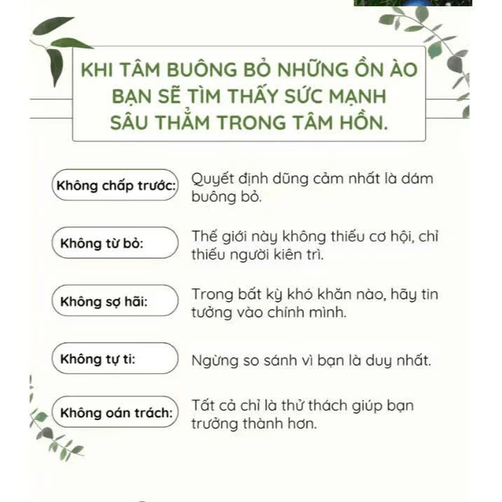 Trên Thế Gian Không Gì Là Không Thể Buông Bỏ