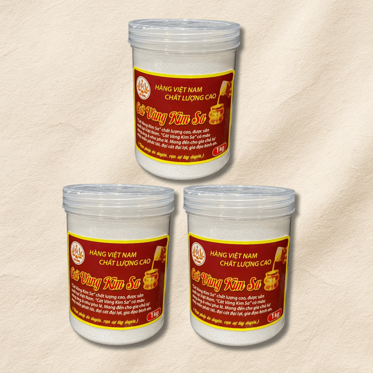 Cát Vàng Kim Sa - Cát Đặt Bát Nhang, Lư Hương - Hộp 1kg