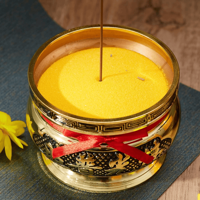 Cát Vàng Kim Sa - Cát Đặt Bát Nhang, Lư Hương - Hộp 1kg