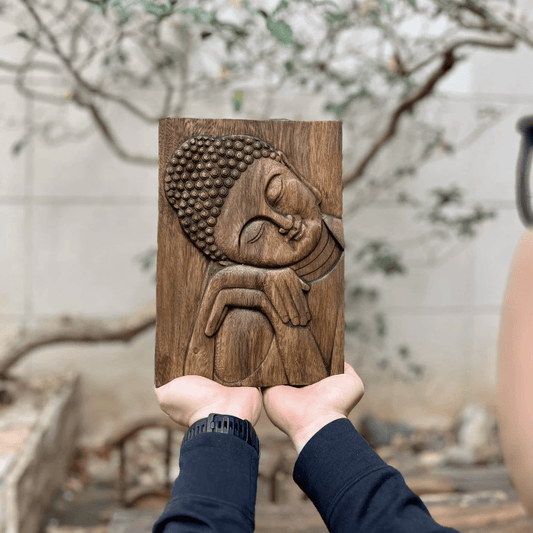 Tranh Gá»— Pháº­t An NhiÃªn â€“ Decor TÃ¢m Linh Treo TÆ°á»ng/Äá»ƒ BÃ n, QuÃ Táº·ng BÃ¬nh An