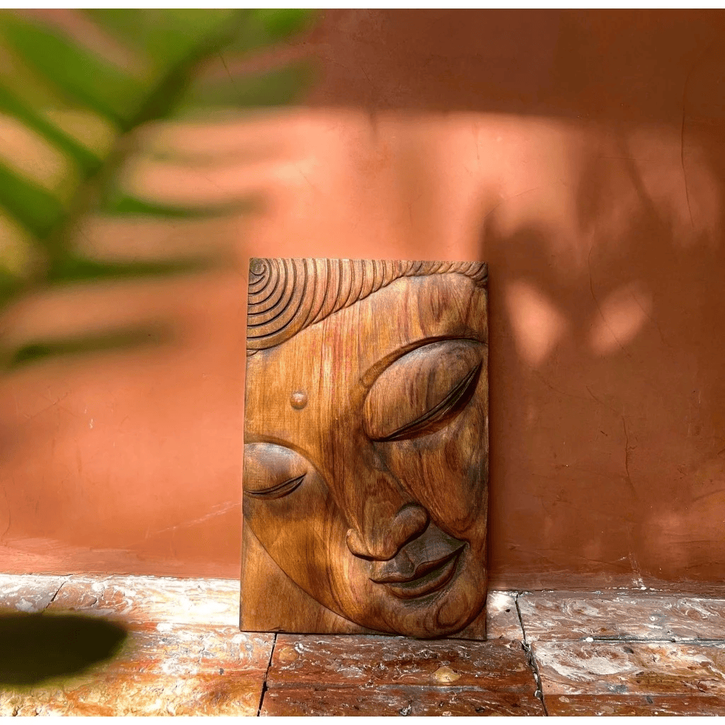 Tranh Gá»— Tuá»³ DuyÃªn â€“ GÆ°Æ¡ng Máº·t Pháº­t An NhiÃªn, Decor TÃ¢m Linh Treo BÃ n/TÆ°á»ng, QuÃ Táº·ng BÃ¬nh An