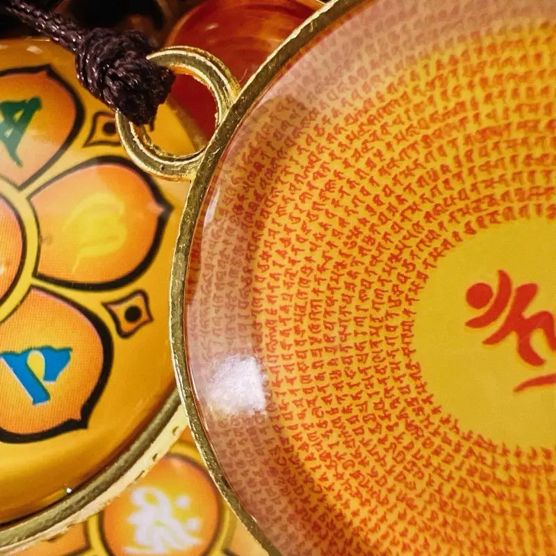 Dây Chuyền 2 Mặt Chú Lăng Nghiêm Và Lục Tự Đại Minh Chú