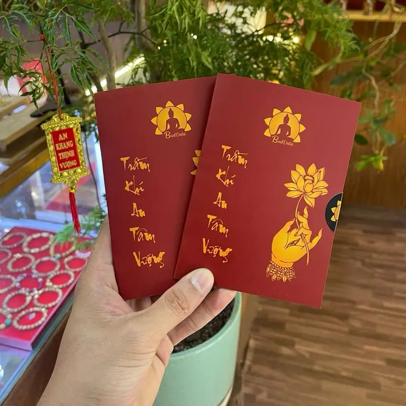 Hộp Trầm Chú “ OM MANI PADME HUM" - Đã Thỉnh