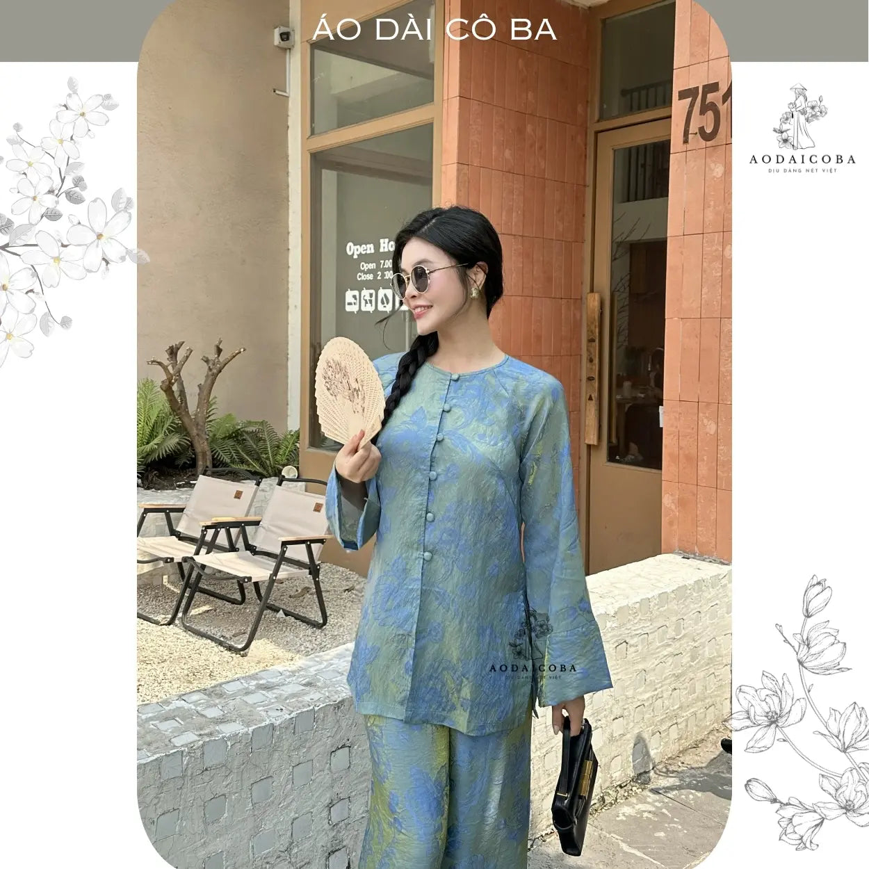 (Có size lớn) Pháp Phục Bà Ba Như Ý Gấm Tằm Form Rộng
