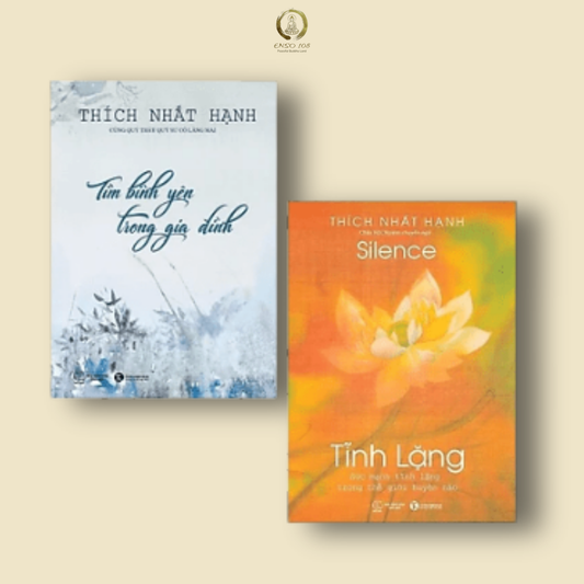 Combo 2 cuốn sách giữ gìn hạnh phúc gia đình: Tìm Bình Yên Trong Gia Đình + Tĩnh Lặng