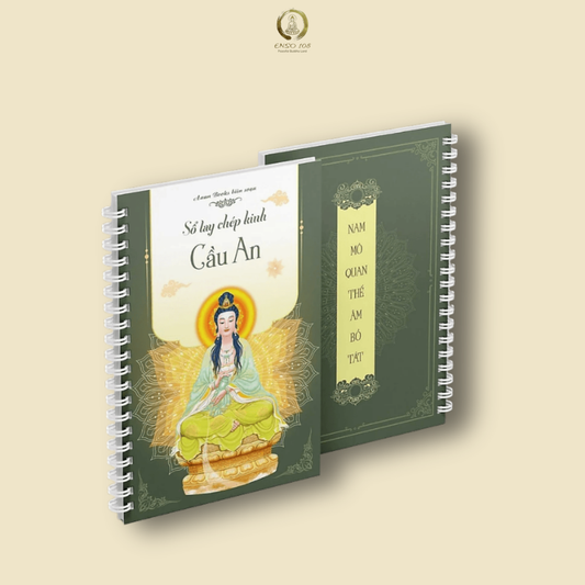 Sổ Chép Kinh Cầu An - Bìa Cứng