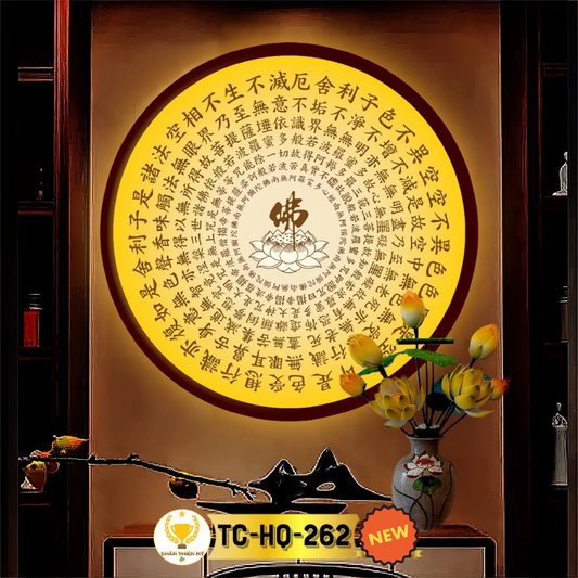Đèn Hào Quang Trúc Chỉ Chân Thiện Mỹ [Mã TC-HQ-262]
