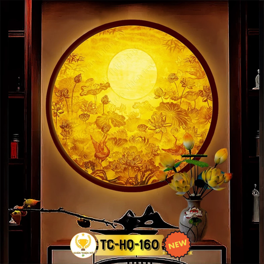 Đèn Hào Quang Trúc Chỉ Chân Thiện Mỹ [Mã TC-HQ-160]