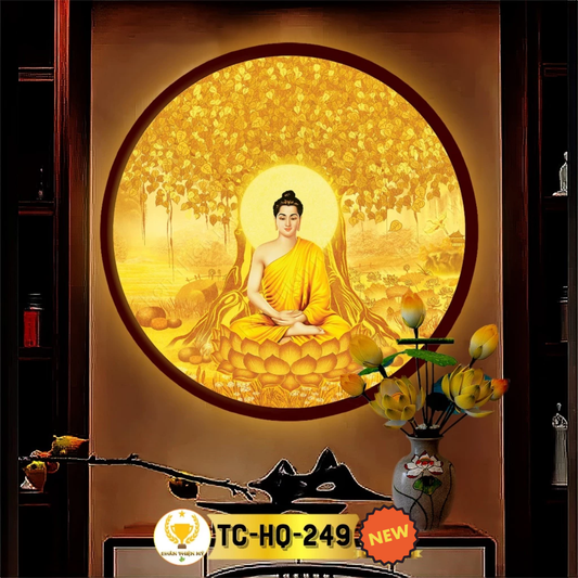 Đèn Hào Quang Trúc Chỉ Chân Thiện Mỹ [Mã TC-HQ-249]