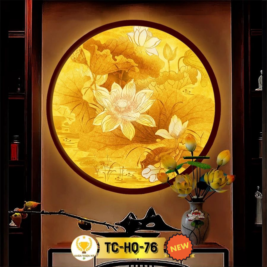 Đèn Hào Quang Trúc Chỉ Chân Thiện Mỹ [Mã TC-HQ-76]