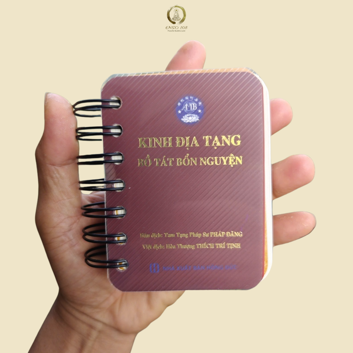 [Bản mini lò xo] Kinh Địa Tạng Bồ Tát Bổn Nguyện