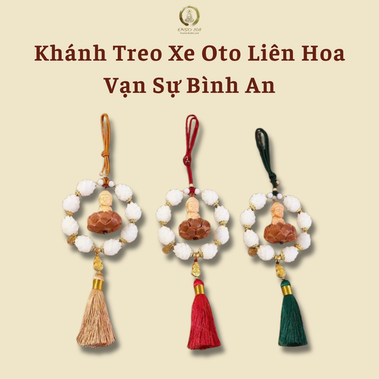 Khánh Treo Xe Liên Hoa Treo Xe Ô Tô/ Trang Trí Nội Thất Xe Hơi