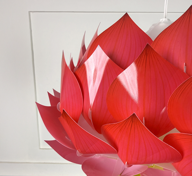 [45cm] Lồng Đèn "Thiên Diệp Liên Hoa' - Sen Nghìn Cánh