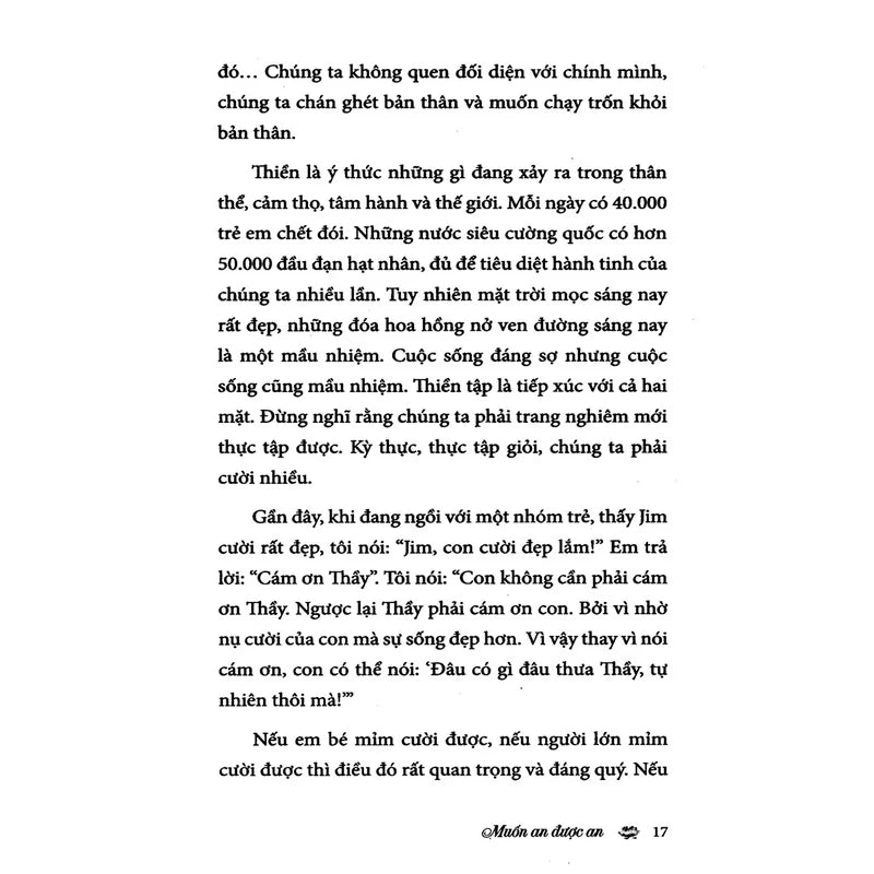 Muốn An Được An - Thích Nhất Hạnh