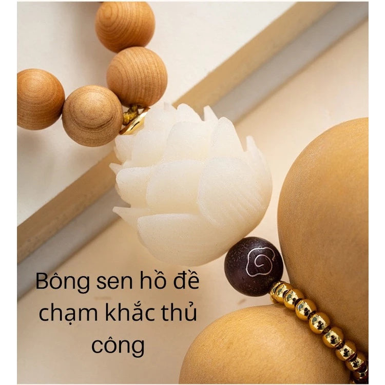 Khánh Treo Xe Hồ Lô Liên Hoa Tự Nhiên / Trang Trí Nội Thất Xe Hơi