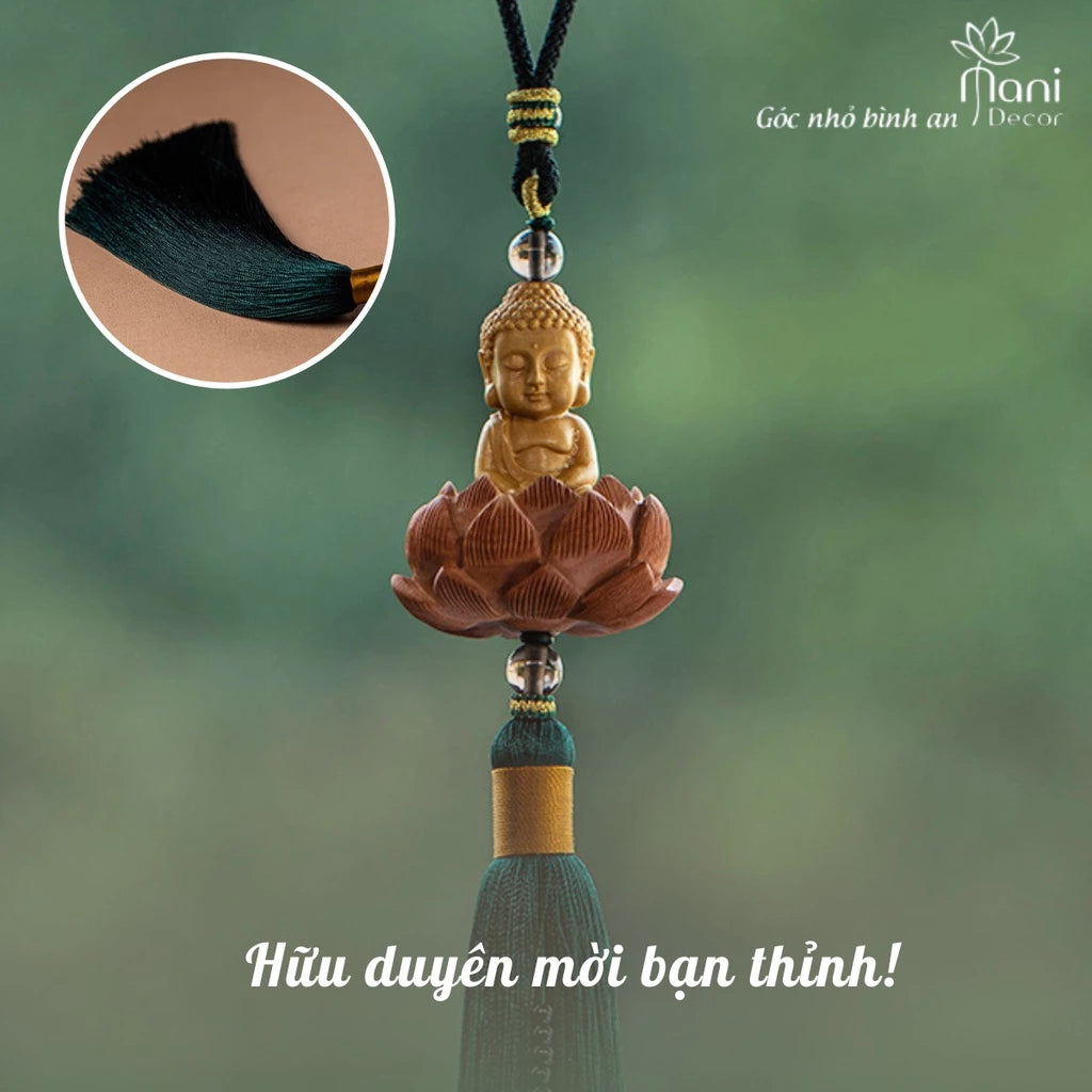 Khánh Treo Xe Phật Thích Ca Bình An
