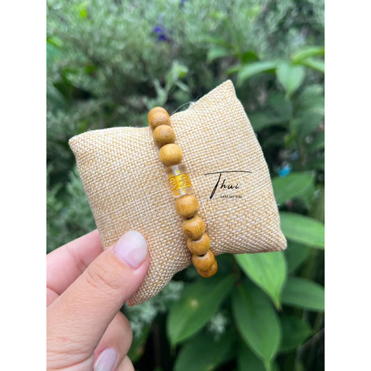 Vòng Dâu Tằm Mix Charm Omani Ngũ Sắc