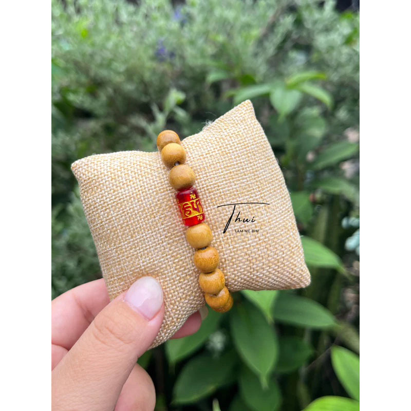 Vòng Dâu Tằm Mix Charm Omani Ngũ Sắc