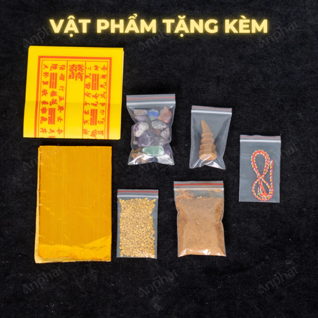 Bộ Cốt Thất Bảo AN PHÁT Chuẩn Phong Thủy - Cốt bát hương - Cốt bát nhang - Cốt tượng thần tài