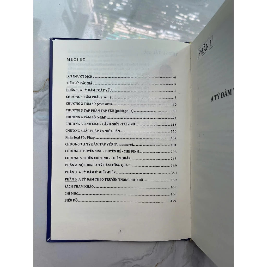 [ Bộ 2 cuốn ] Giáo Lý A Tỳ Đàm