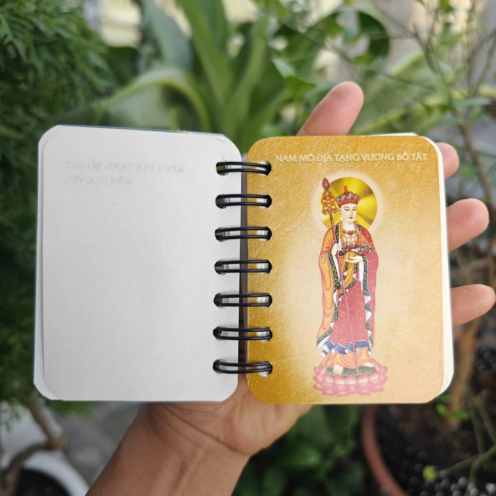 [Bản mini lò xo] Kinh Địa Tạng Bồ Tát Bổn Nguyện
