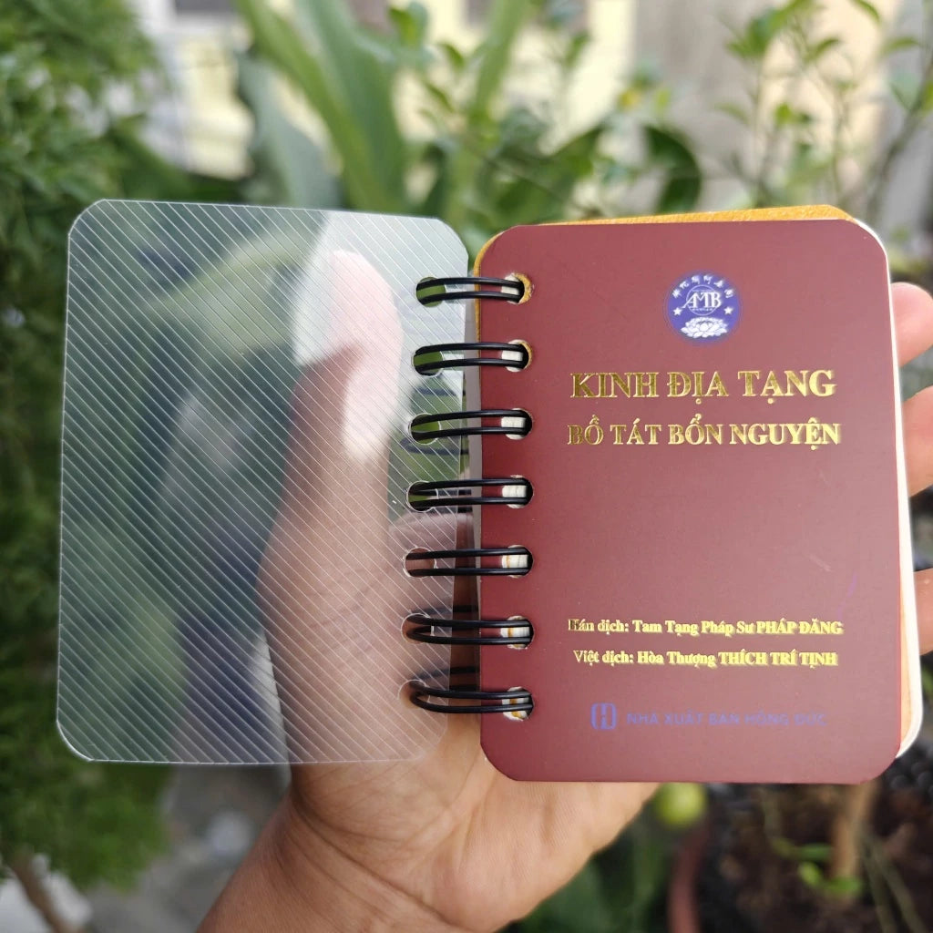 [Bản mini lò xo] Kinh Địa Tạng Bồ Tát Bổn Nguyện
