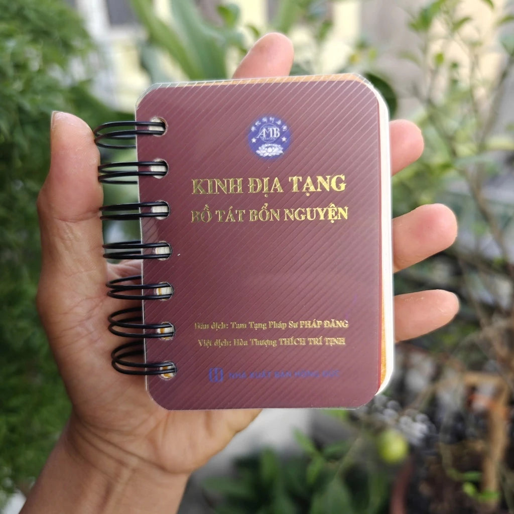 [Bản mini lò xo] Kinh Địa Tạng Bồ Tát Bổn Nguyện