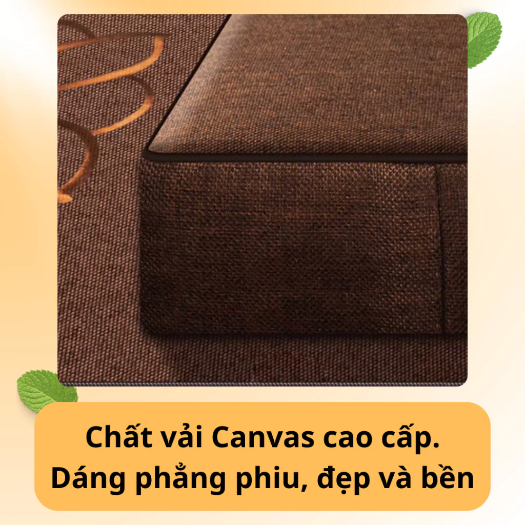 [Xả kho] Combo Tọa Cụ + Bàn Tụng Kinh Cao Cấp - Tặng Túi + Vòng Tay + Lá Bồ Đề