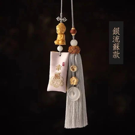 Khánh treo Phật A Di Đà - Khánh treo xe hơi - Trang trí nội thất ô tô, xe hơi