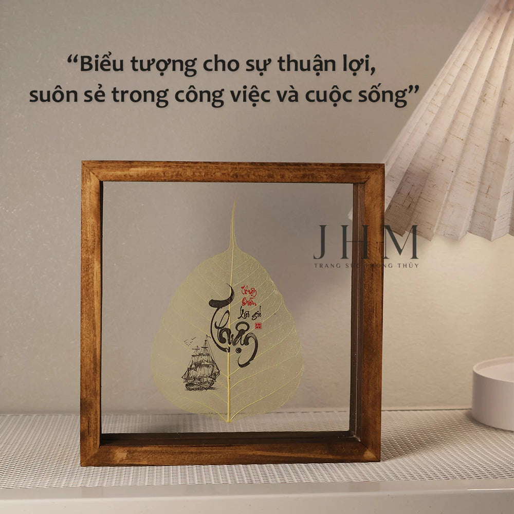 Tranh Lá Bồ Đề - Lá Bồ Đề Tự Nhiên JHM