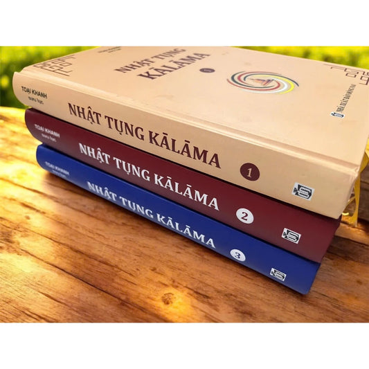 [Bộ 3 tập]_Bộ 3 cuốn sách kinh nhật tụng kalama - Toại Khanh (Tập 1-2-3)