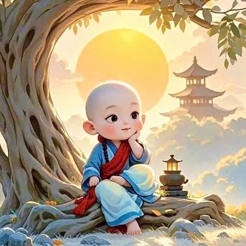 [15] Tranh Số Hoá Phật giáo đã căng khung 20x20cm