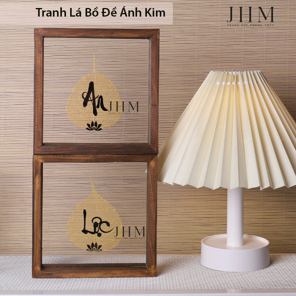 Tranh Lá Bồ Đề - Lá Bồ Đề Tự Nhiên JHM