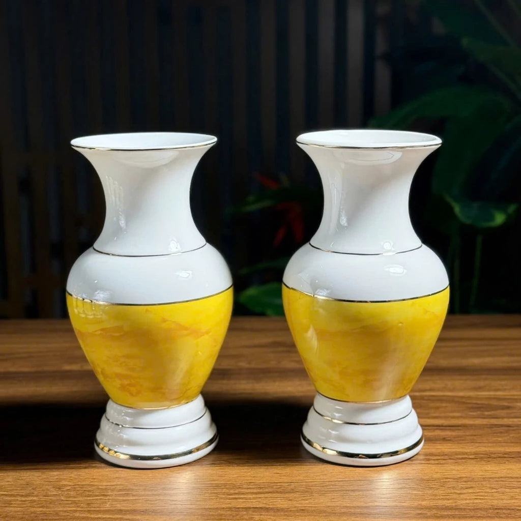 Bộ đồ thờ gốm sứ vân đá Vàng cao cấp, bộ đồ thờ gia tiên, đồ thờ thần tài - Tuệ Nga