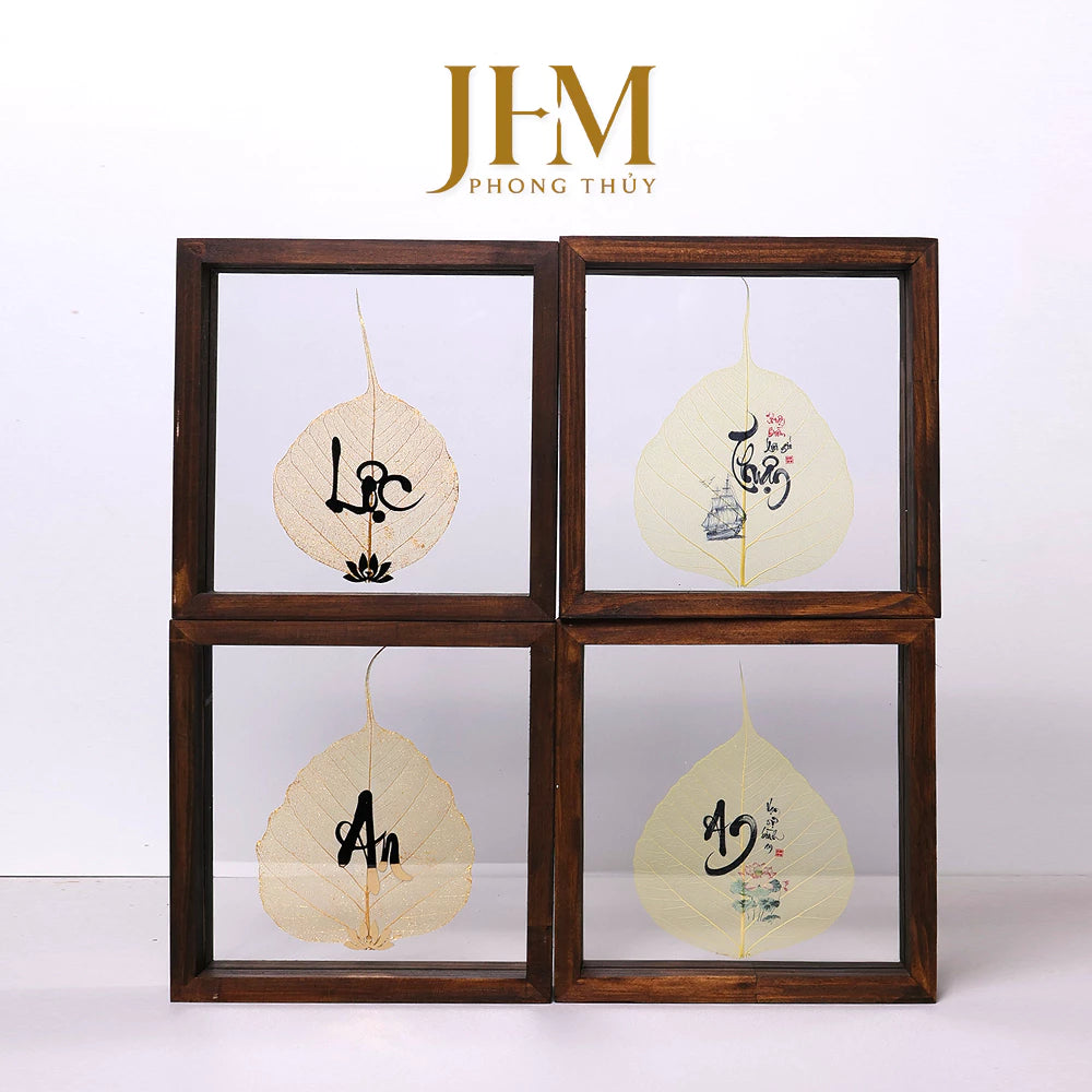 Tranh Lá Bồ Đề - Lá Bồ Đề Tự Nhiên JHM