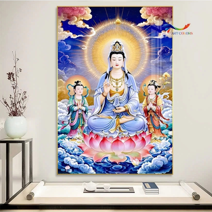 (80 mẫu) Tranh Phật Tráng Gương Để Bàn Tổng Hợp Nhiều Mẫu
