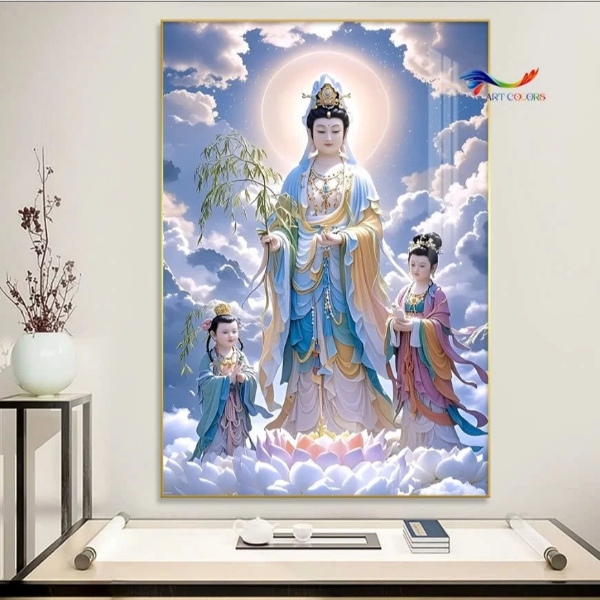 (80 mẫu) Tranh Phật Tráng Gương Để Bàn Tổng Hợp Nhiều Mẫu