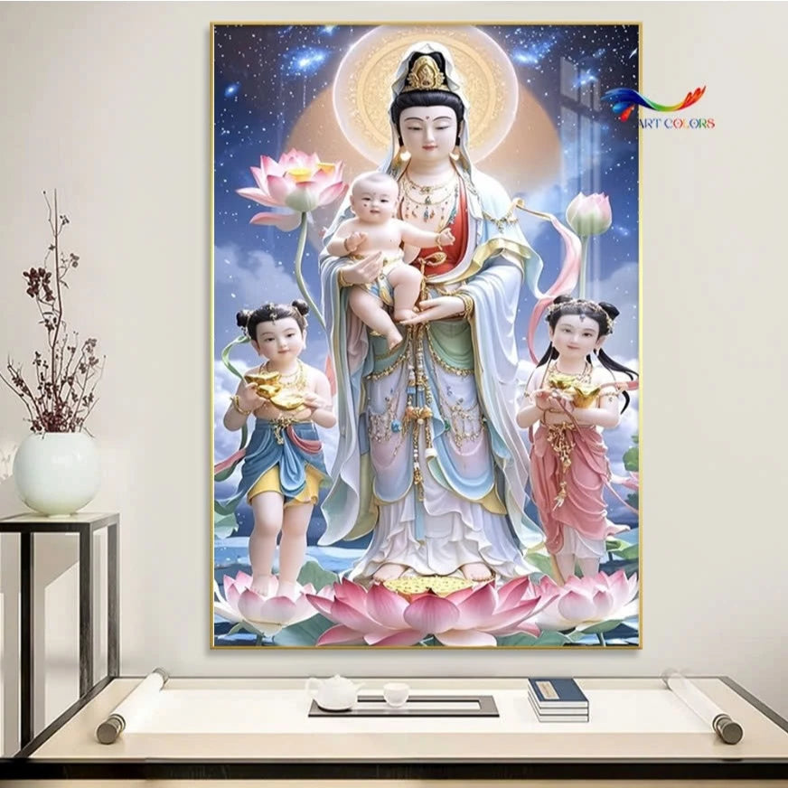 (80 mẫu) Tranh Phật Tráng Gương Để Bàn Tổng Hợp Nhiều Mẫu